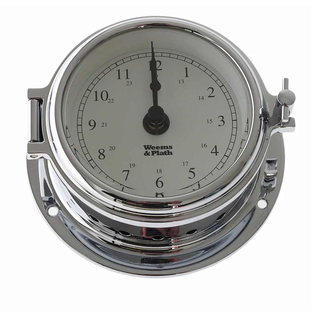Weems & Plath Weems & Plath Chrome Endurance II 105 Quartz Clock 2 Weems & Plath Weems & Plath Chrome Endurance II 105 Quartz Clock - Image 2