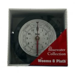 Weems & Plath Weems & Plath Bluewater Quartz Time And Tide Clock