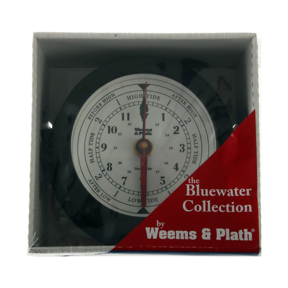 Weems & Plath Weems & Plath Bluewater Quartz Time And Tide Clock 1 Weems & Plath Weems & Plath Bluewater Quartz Time And Tide Clock
