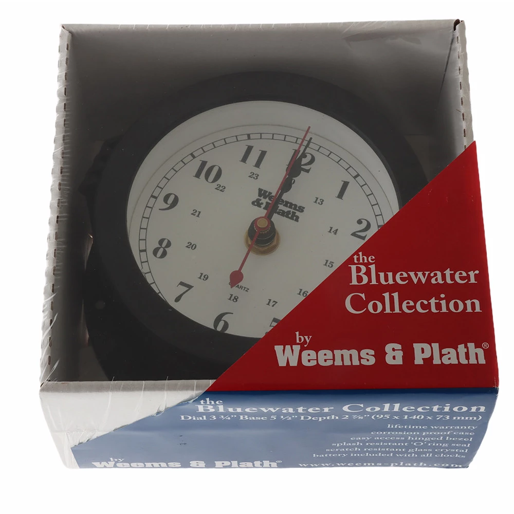 Weems & Plath Weems & Plath Bluewater Quartz Clock 1 Weems & Plath Weems & Plath Bluewater Quartz Clock