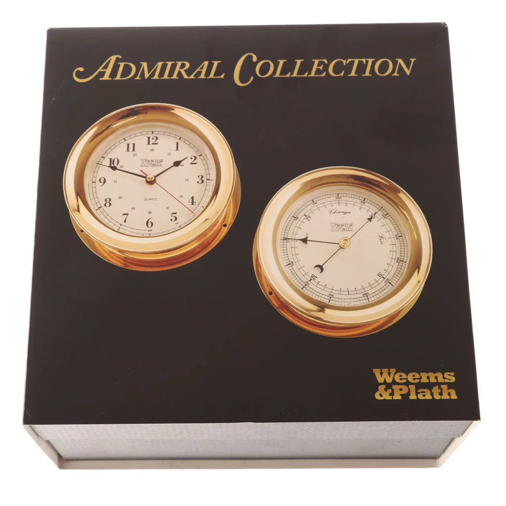 Weems & Plath Weems & Plath Admiral Quartz Clock 1 Weems & Plath Weems & Plath Admiral Quartz Clock