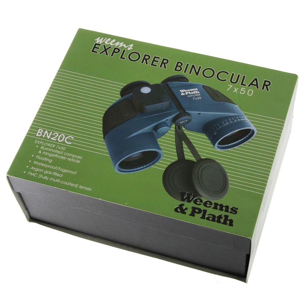 Weems & Plath Weems & Plath Weems Explorer 7x50 Binoculars With Compass 1 Weems & Plath Weems & Plath Weems Explorer 7x50 Binoculars With Compass