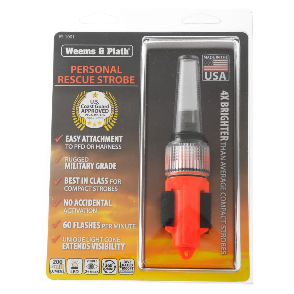Weems & Plath Weems & Plath Personal Rescue Strobe Light For PFDs 1 Weems & Plath Weems & Plath Personal Rescue Strobe Light For PFDs