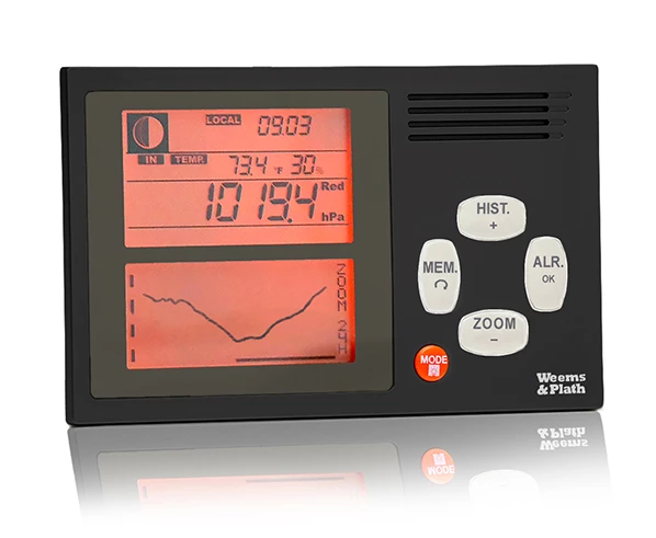 Weems & Plath Weems & Plath 4002 Electronic Marine Barometer 1 Weems & Plath Weems & Plath 4002 Electronic Marine Barometer