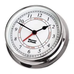 Weems & Plath Weems & Plath Chrome Endurance 125 Time And Tide Clock