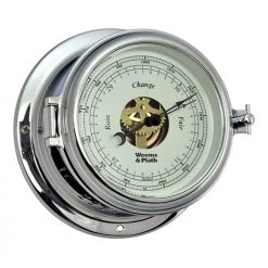 Weems & Plath Weems & Plath Chrome Endurance II 115 Open Dial Barometer