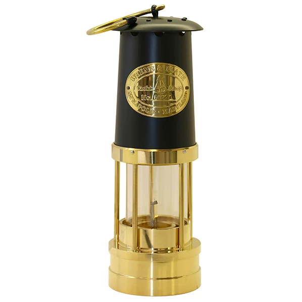 Weems & Plath Weems & Plath Brass Yacht Lamp With Black Bonnet 1 Weems & Plath Weems & Plath Brass Yacht Lamp With Black Bonnet