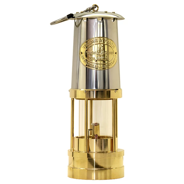 Weems & Plath Weems & Plath Brass Yacht Lamp With Stainless Steel Bonnet 1 Weems & Plath Weems & Plath Brass Yacht Lamp With Stainless Steel Bonnet