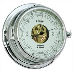 Weems & Plath Weems & Plath Chrome Endurance II 135 Open Dial Barometer