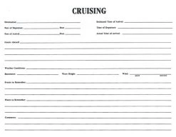 Weems & Plath Weems & Plath The Cruising Log