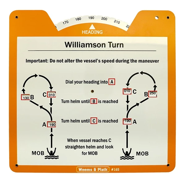 Weems & Plath Weems & Plath Man Overboard Wheel 2 Weems & Plath Weems & Plath Man Overboard Wheel - Image 2
