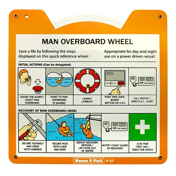 Weems & Plath Weems & Plath Man Overboard Wheel 1 Weems & Plath Weems & Plath Man Overboard Wheel