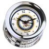Weems & Plath Weems & Plath U.S. Navy Chrome Plated Atlantis Quartz Ships Bell Clock #7 Emblem