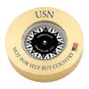 Weems & Plath Weems & Plath U.S. Navy Brass Compass Chart Weight - Not For Self But Country